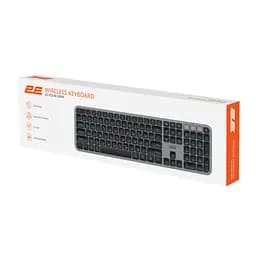 Клавіатура 2E KS240 Wireless USB/Bluetooth UA Grey (2E-KS240WG_UA) - мініатюра 11