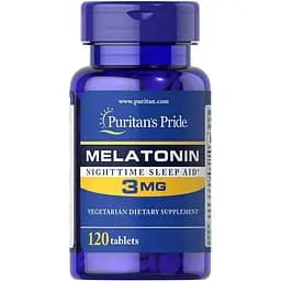 Мелатонін Puritan's Pride Melatonin 3 мг 240 таблеток