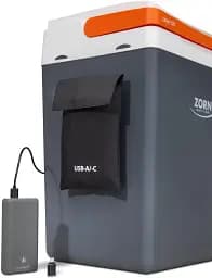 Автохолодильник Zorn Z-26 LNE + USB 12/230 V (4251702501142) - мініатюра 2