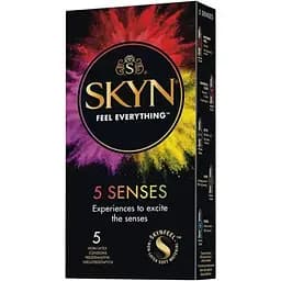 Презервативы Skyn ​​5 Senses безлатексные 5 шт. (ROZ6400229604)