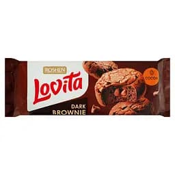 Сдобное печенье Roshen Lovita Brownie со вкусом какао 152 г