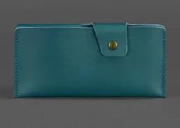 Кожаный портмоне-купюрник 8.0 зеленый