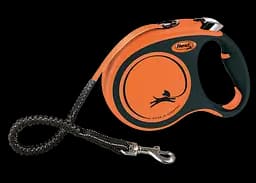 Повідець-рулетка Flexi Xtreme L, для собак до 65 кг, стрічка 5 м, помаранчевий (XT30T5.251.OR)