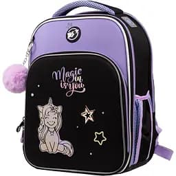 Рюкзак Yes Magic Unicorn S-78 каркасний чорний з фіолетовим (559563)
