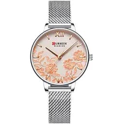 Годинники наручні жіночі Curren 9065B Silver (18681)