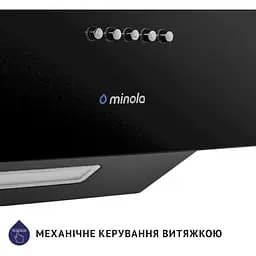 Витяжка Minola HDN 6224 BL 700 LED blak - мініатюра 8