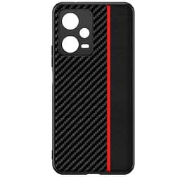 Чохол накладка Primolux CFC для Xiaomi Redmi Note 12 Pro Plus 5G Black&Red - мініатюра 3