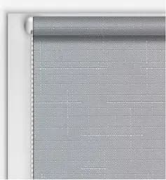 Тканевый ролет Лен Серый 195*350