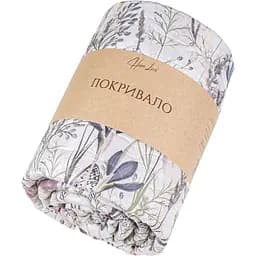 Покрывало стеганое Home Line Полевые цветы 160x210 см розовое (195575)