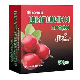 Фіточай "Шипшини плоди"  50 г, дієтична добавка