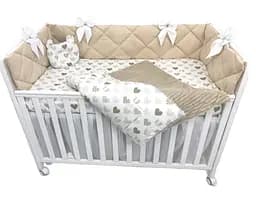 Дитячий набір Moontime у ліжечко "Сердечка"