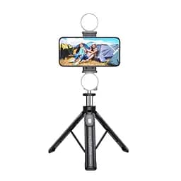 Селфи-монопод Plokama Live-K7 Pro с шириной зажима 62–97 мм беспроводным подключением через Bluetooth черный