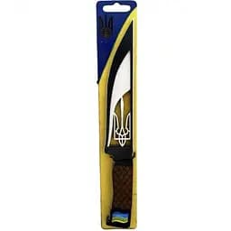 Дерев'яний ніж Тризуб арт. 9663