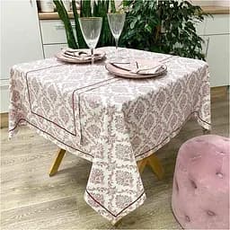 Скатертина Прованс Avantime Версаль 220х132 см бордо (17291)