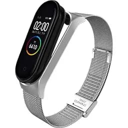 Ремешок BeCover Metal для Xiaomi Mi Smart Band 8 Silver (709358)