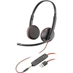 Гарнітура Poly BlackWire C3225 USB-A HS Stereo
