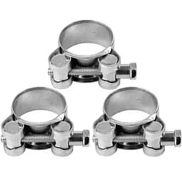 Хомут сталевий з гвинтовим затискачем GBS W1 Vorel 32-35/20 мм 3 шт. (73793)