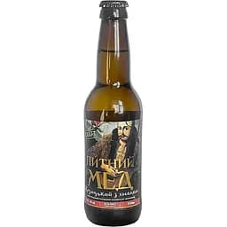 Уцінка. Набір питного меду Holiday Brewery: Козацький з хмелем 6% (2 шт. x 0.33 л) + Монастирський ароматний 6% (2 шт. x 0.33 л) - мініатюра 3