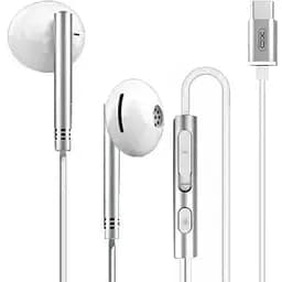 Навушники провідні конектор Type-C XO EP29 metal сріблясті