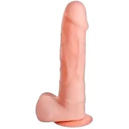 Фалоімітатор-пульсатор з вібрацією Real Body Magic Ram діаметр 4 см