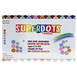 Детские точечные маркеры Bambi 35510, 6 цветов по 60 мл