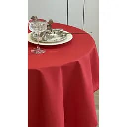 Скатертина  Ecotton Duck водовідштовхувальна 170х220 см Red (25338) - мініатюра 7