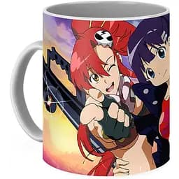 Кухоль GeekLand Гуррен-Лаганн Gurren Lagann Gl 01.01 330 мл білий