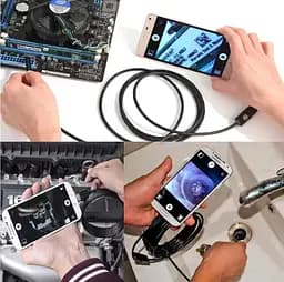 Камера Ендоскоп Android та PC Endoscope, гнучка USB-камера (100P) 5 м - мініатюра 7