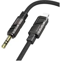 Аудіокабель Borofone BL22 Dignity digital audio conversion cable iP чорний
