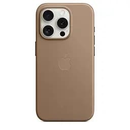 Чохол CasePro FineWoven Case with MagSafe Taupe для iPhone 15 Pro Max - мініатюра 3