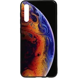 Чохол-накладка Toto Print Glass Space Case Samsung Galaxy A70 Violet