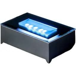 Кришталева прямокутна світлова підставка