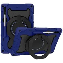 Чехол-подставка BeCover бронированный противоударный для Samsung Galaxy Tab S10 Ultra SM-X920/SM-X926 14.6" Blue (712227)