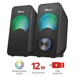 Комп'ютерні колонки Trust Arys RGB - мініатюра 6