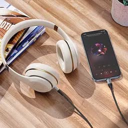 AUX кабель Hoco UPA26 Lightning to Jack 3.5 1 м чорний - мініатюра 4