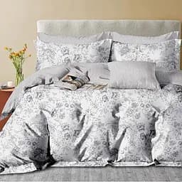 Комплект постільної білизни Viluta євро сатин 7585
