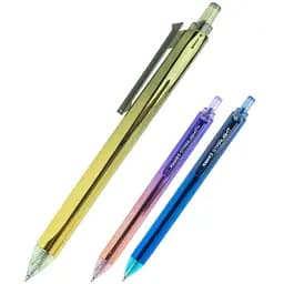 Набор автоматических гелевых ручек Axent Starlight разноцветный корпус 0.5 мм синие 18 шт. (AG1127-02-A)