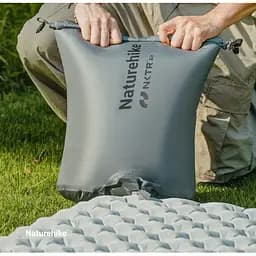 Мішок надувний універсальний для надувних матраців Naturehike, CNK2450PJ013, сірий - мініатюра 5