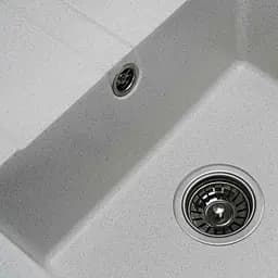 Кухонна мийка Platinum 5851 ARIA біла (SP000033265) - мініатюра 4