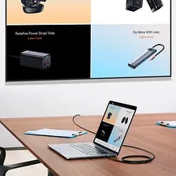 Кабель Baseus High Definition HDMI 2.0 4K 3m Black (WKGQ020301) [84304] - мініатюра 10