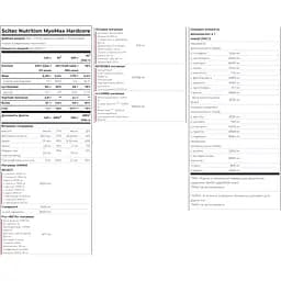 Гейнер Scitec Nutrition Myomax Hardcore Chocolate 2800 г - мініатюра 2