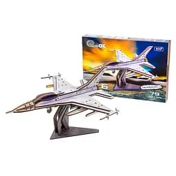 Дерев'яний 3D конструктор F16 Арт-26913, 79 деталей