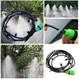 Крапельна система туман для поливу городу Good Idea ефект водяної стіни 10 метрів ефект водяного туману Чорний - мініатюра 7