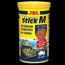 Корм для хижих цихлід JBL Novo Stick M, у формі паличок, 1 л