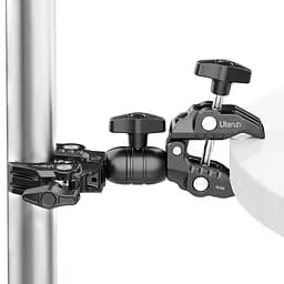 Шарнірний кріплення Ulanzi R096 Double Super Clamp UV-2870 R096 Black - мініатюра 4