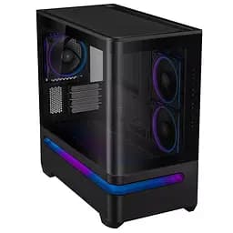 Корпус ASUS PRIME AP202 TG ARGB BLACK (90DC00P0-B19000) - мініатюра 2