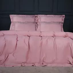 Наволочка MirSon Imperial Tencel №02 Pink 60х60 см (2200010753424) - мініатюра 2