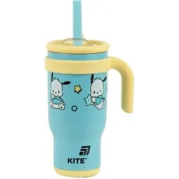 Термокружка Kite Pochacco з трубочкою 530 мл (PC25-1266)