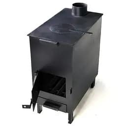 Печка-буржуйка Сила с варочной поверхностью 7 кВт 620х290х530 мм 