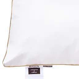Подушка пухова MirSon Raffaello White 201 середня 45х45 см (2200003278729) - мініатюра 5